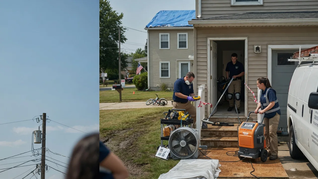 Water Damage Repair in Seymour, IN near me